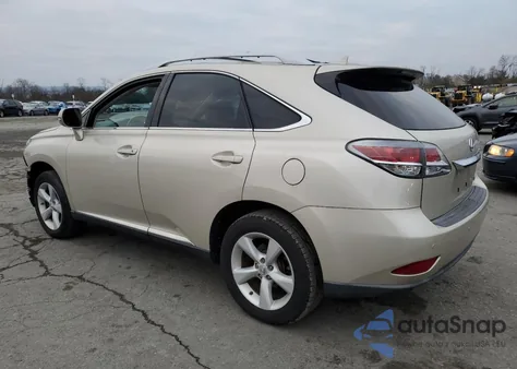 2013 Lexus Rx 350 Base из США, поврежденный, VIN 2T2BK1BAXDC166709